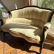 Elegant Louis XV style basket sofa