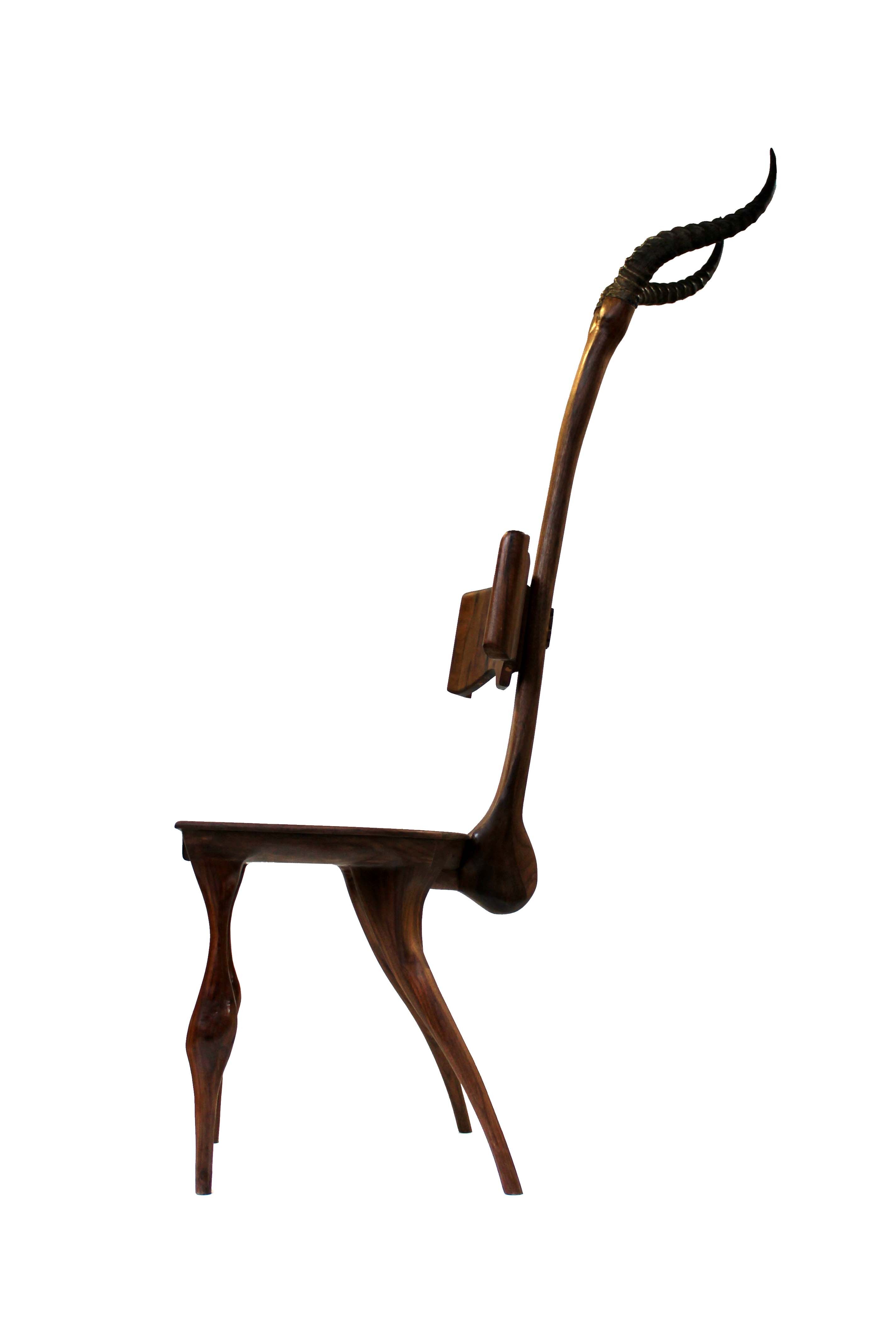 Chaise antilope par Jacques Sarphatie, 2014
