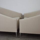 Pair of vintage armchairs model Seven by Michiel van der Kley for Artifort, Netherlands 2000s