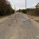 Paire de chaise en métal chromé