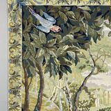 Wall tapestry with landscape and bird decoration, 20th century