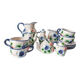 Vintage barbotine service biscuit