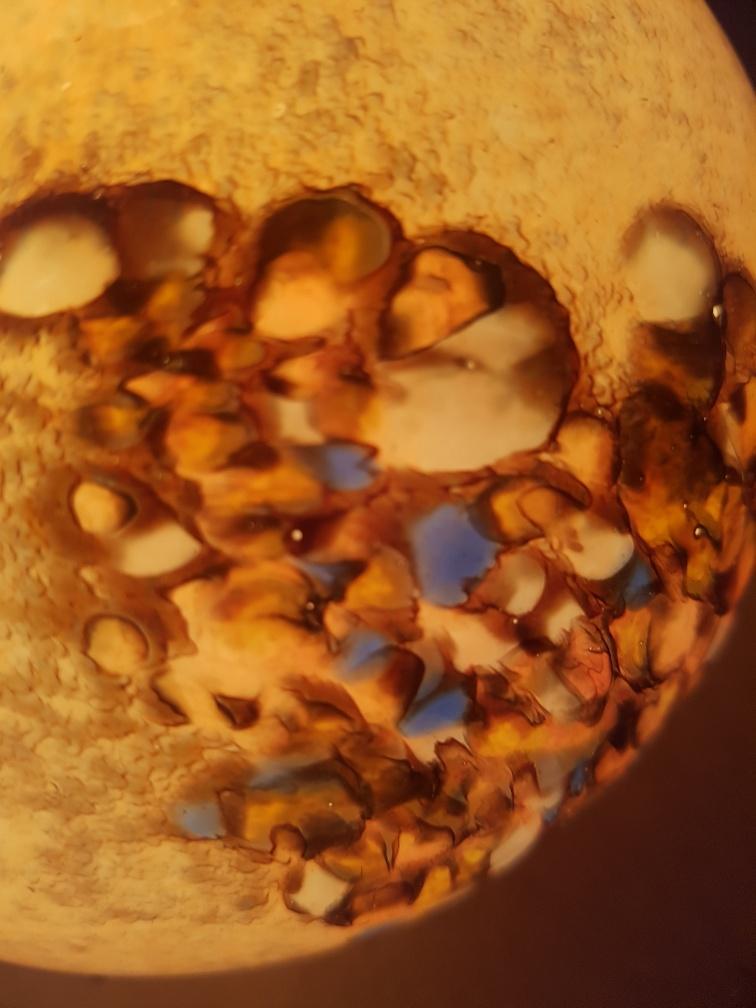 Vintage colorful glass Nightlight