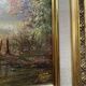 Tableau Huile sur panneau paysage