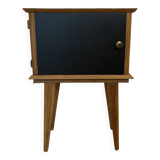 Sienna wooden bedside table in Scandinavian style