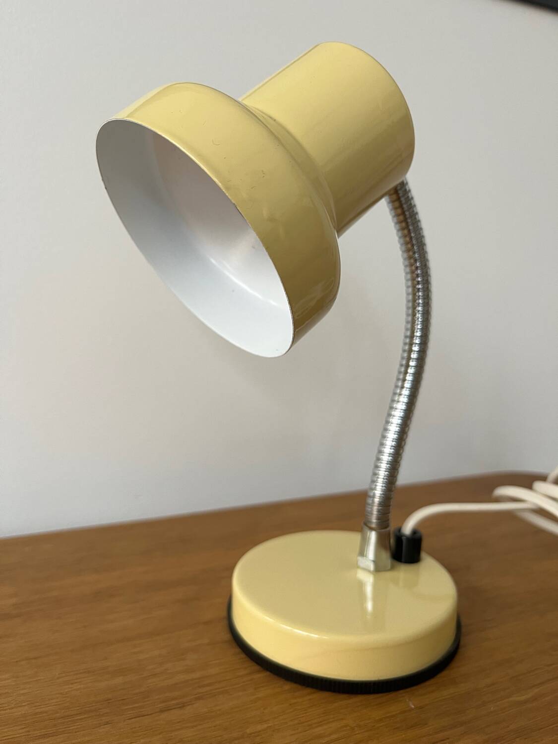 Mini lampe de bureau en métal vintage