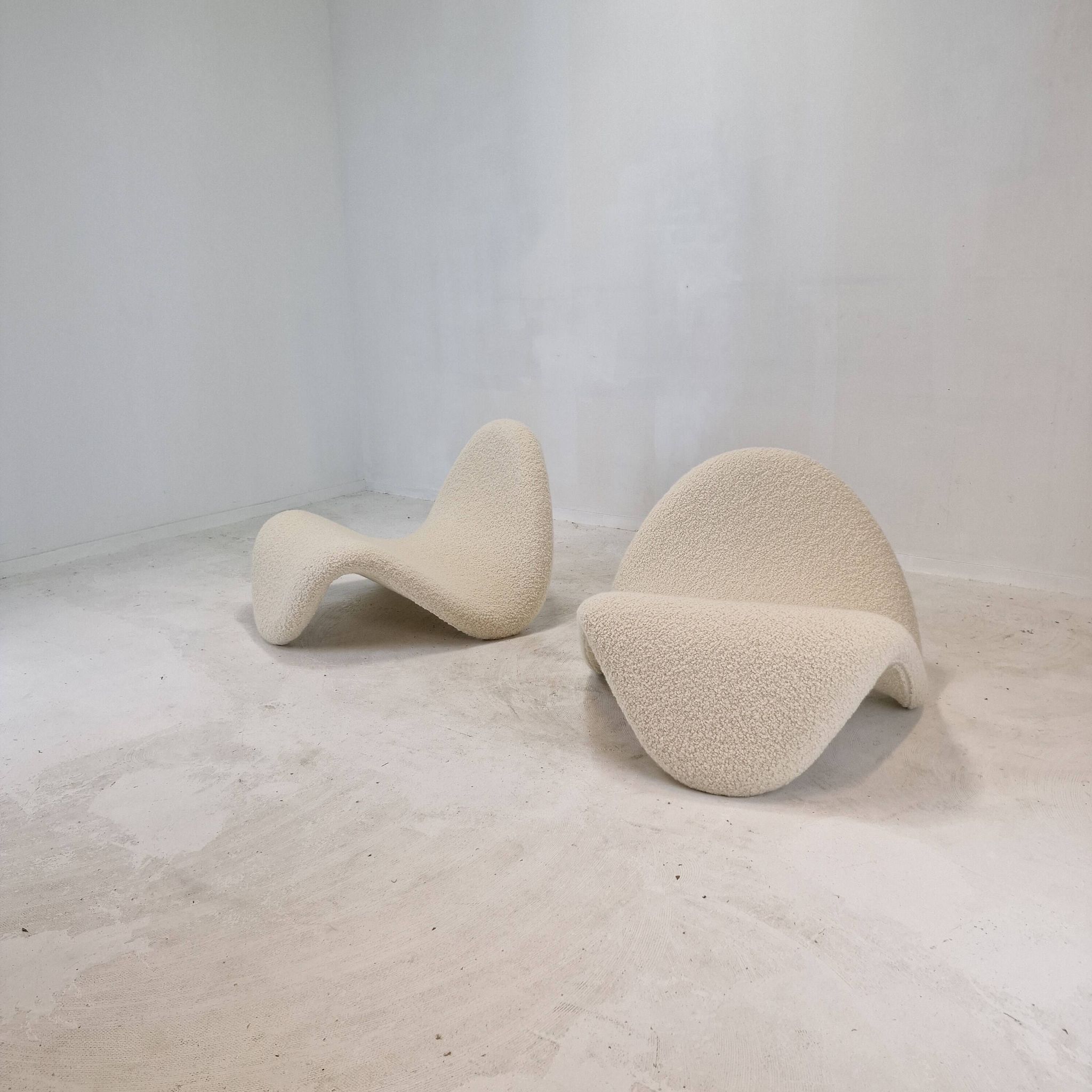 Set of 2 Tongue Chairs by Pierre Paulin for Artifort, 1960s