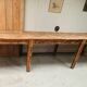 Old very large convent table