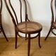 Chaises Bistro en cannage Mundus