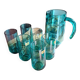 1 set of 6 glasses + the pitcher from Cristallerie D'Arc