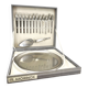 Vintage Carl Auböck Morinox Dessert Set cutlery, Tableware, Italy, 1950s