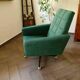 Paire de chaises pivotantes rétro sur roulettes