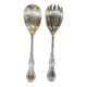 Silver-plated Salad Cutlery Mappin and Webb model Russell