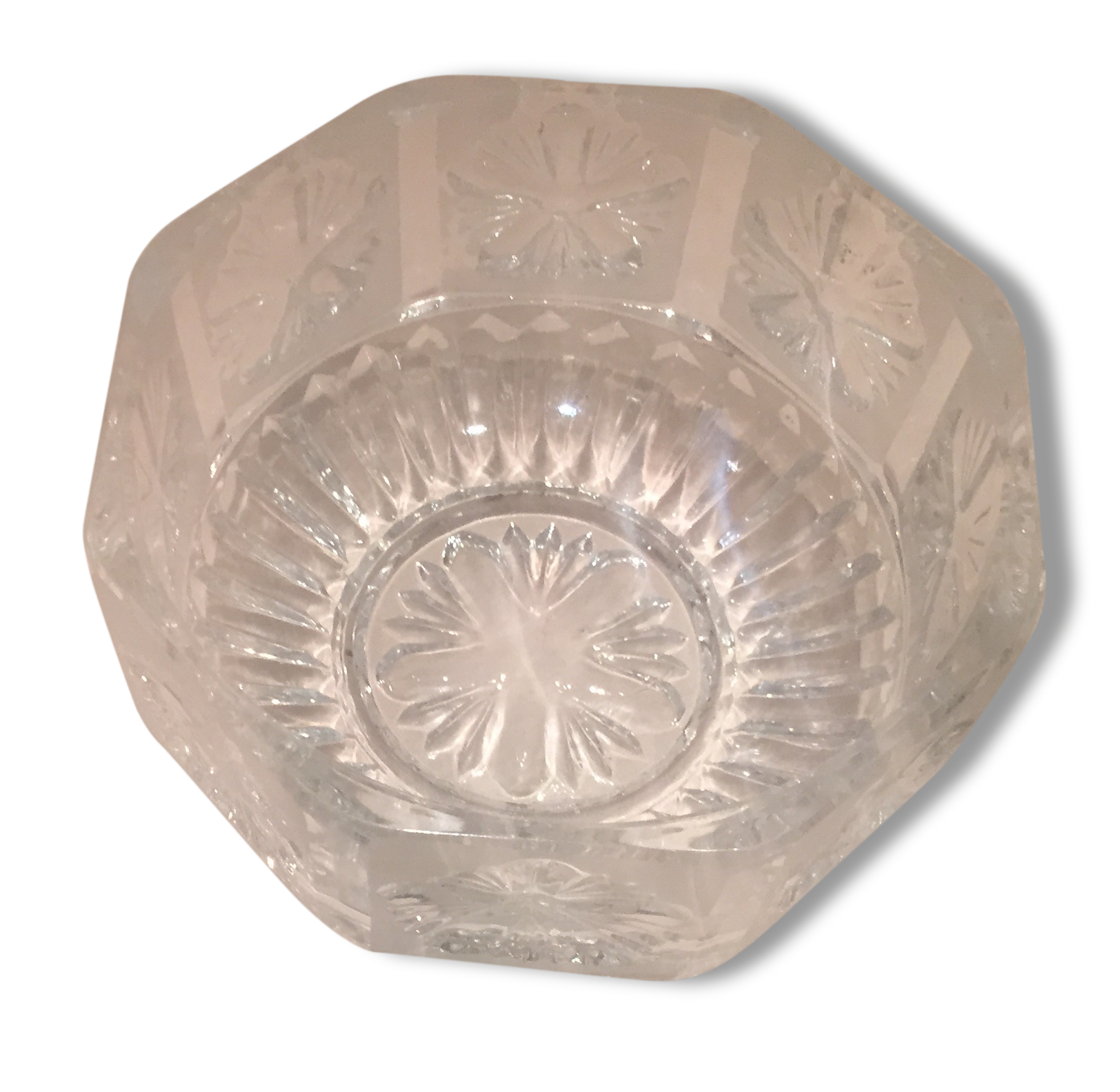 Saladier en cristal