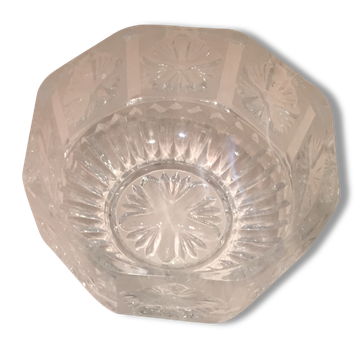Saladier en cristal