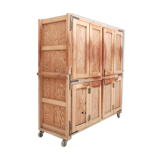 Armoire antique en bois début 20ème siècle