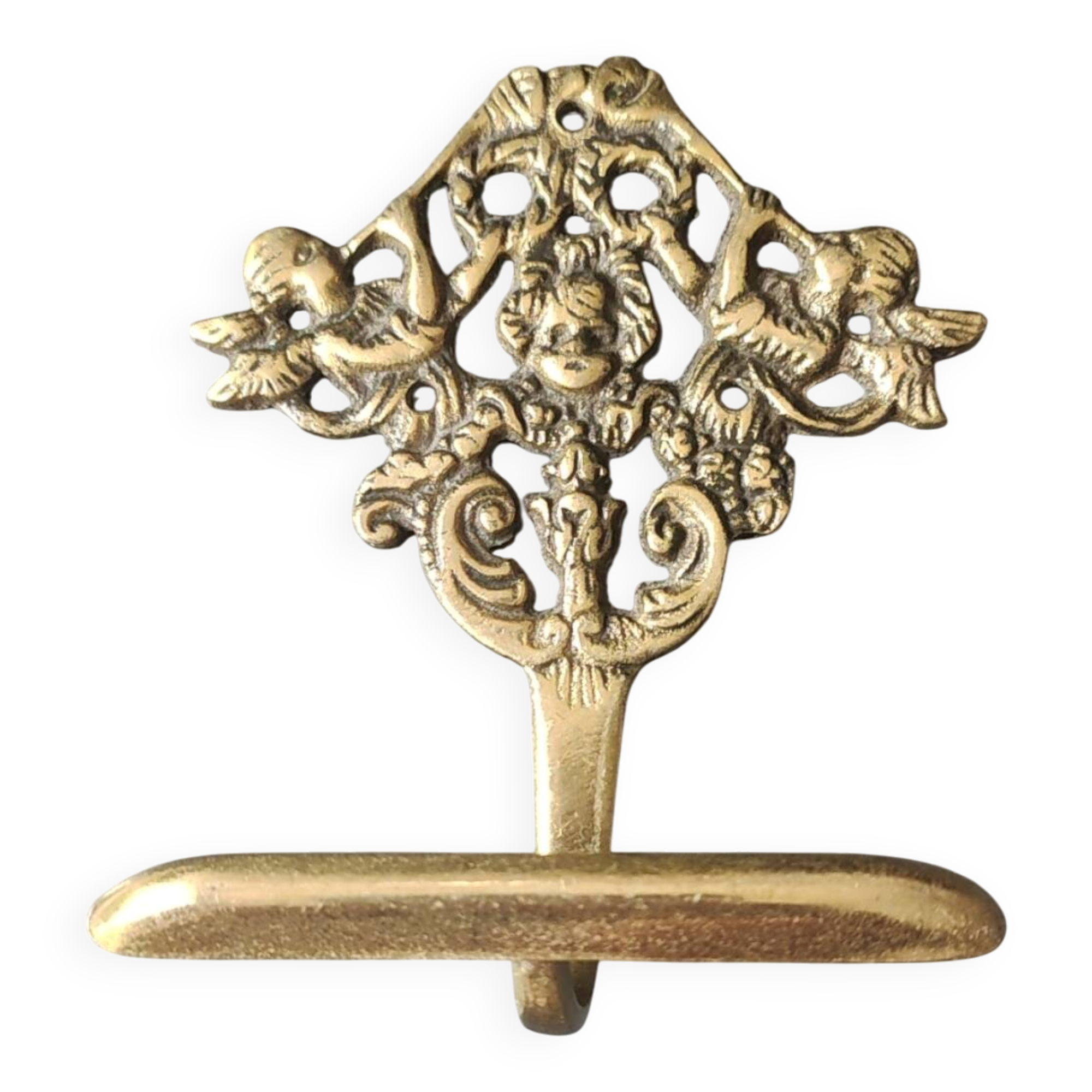 Putti musicians coat hook