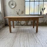 Ancienne table de ferme en chêne