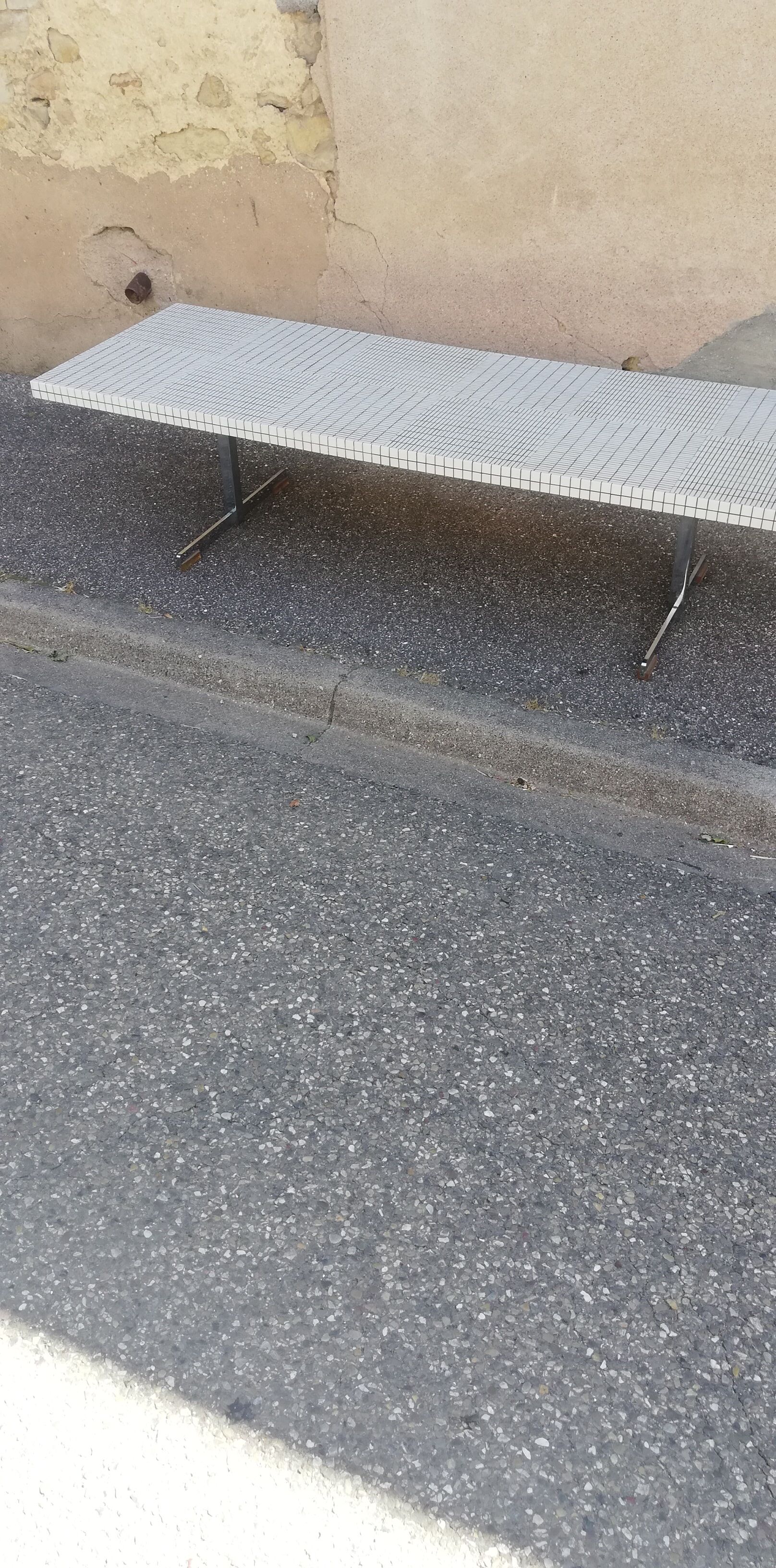 Vintage ceramic coffee table