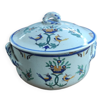 Old tureen old Rouen 19th century