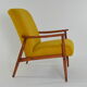 Fauteuil des années 60 jaune
