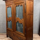 Louis XV period bookcase in solid oak circa 1750