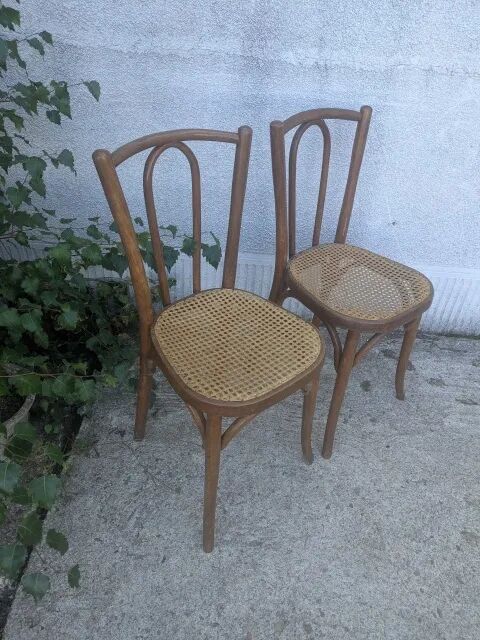 Paire de chaises bistrot