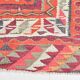 Red & Burgundy Vintage Runner Rug, 102x274Cm