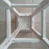 Vintage shabby stool 70s