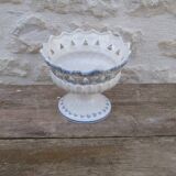 Vintage Italian ceramic decorative fruit centerpiece