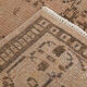 Classic floral brown vintage  rug