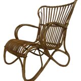 Ensemble de deux chaises en rotin modèle Belse 8 par Dirk van Sliedregt Rohe Noordwolde 1960