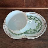 Selfish porcelain tea or chocolate cup