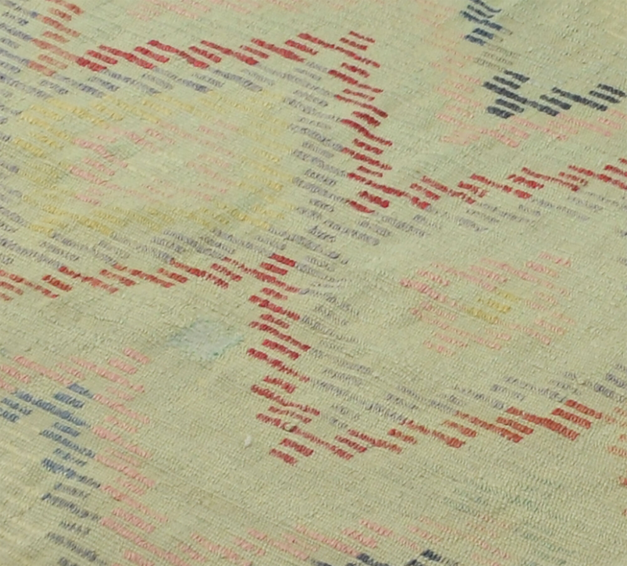 Anatolian handmade kilim rug 244 cm x 76 cm