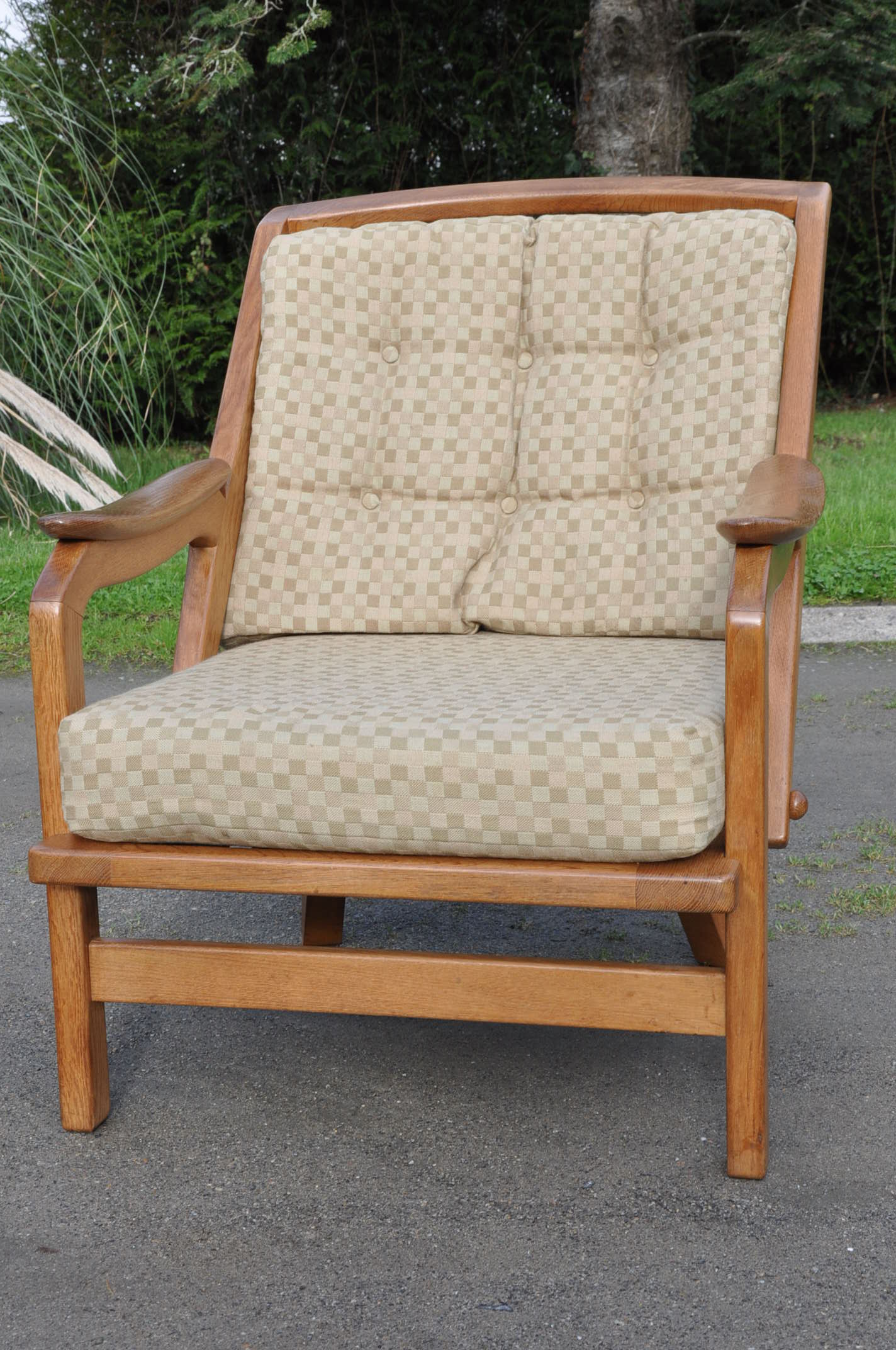 Armchair by Guillerme and Chambron 50 years