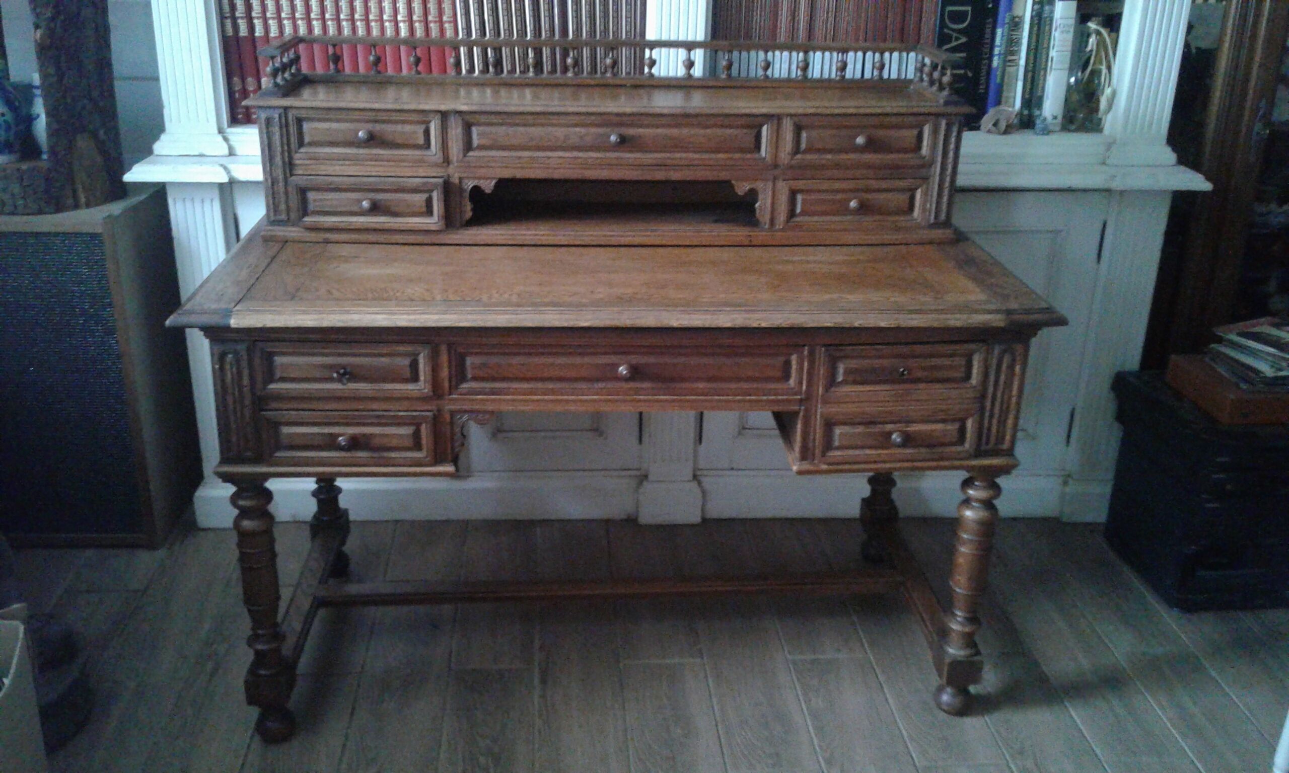 Oak desk