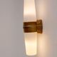 Vintage porcelain bathroom light by Sigvard Bernadotte for Ifö, 1960