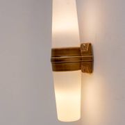 Vintage porcelain bathroom light by Sigvard Bernadotte for Ifö, 1960