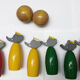 Jeu de 6 quilles Babar
