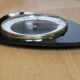 Lutetia black wall clock