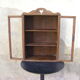 Old wall display case