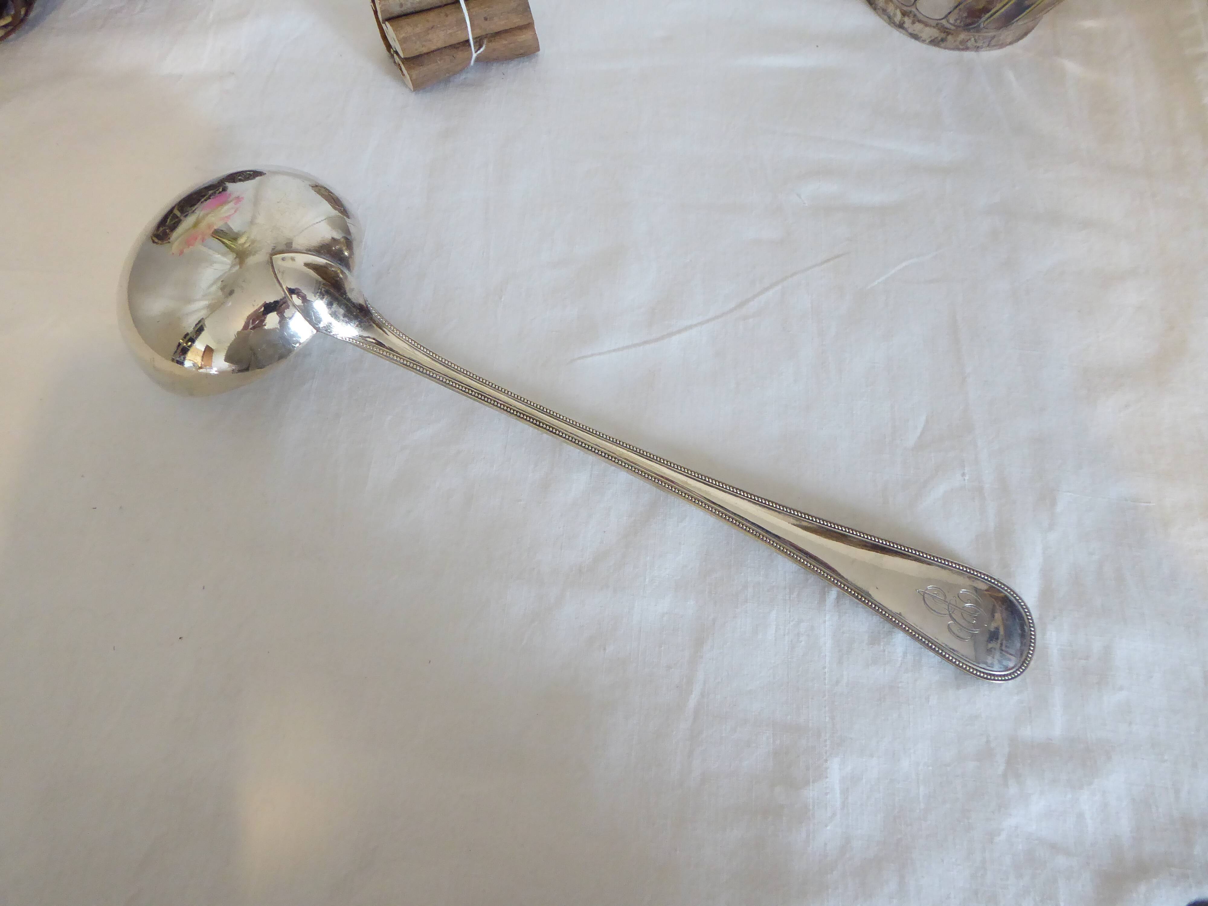 Christofle louche silver metal 34 cm