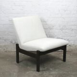 Scandinavian armchair and ottoman set by Yngve Ektrom for Pastoe 1960s
