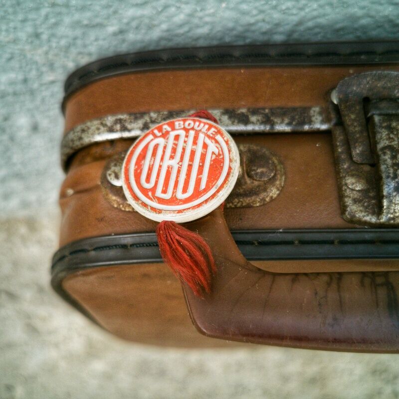 Vintage petanque box
