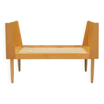 Bed frame ash, Danish design, 1960s, production: Denmark