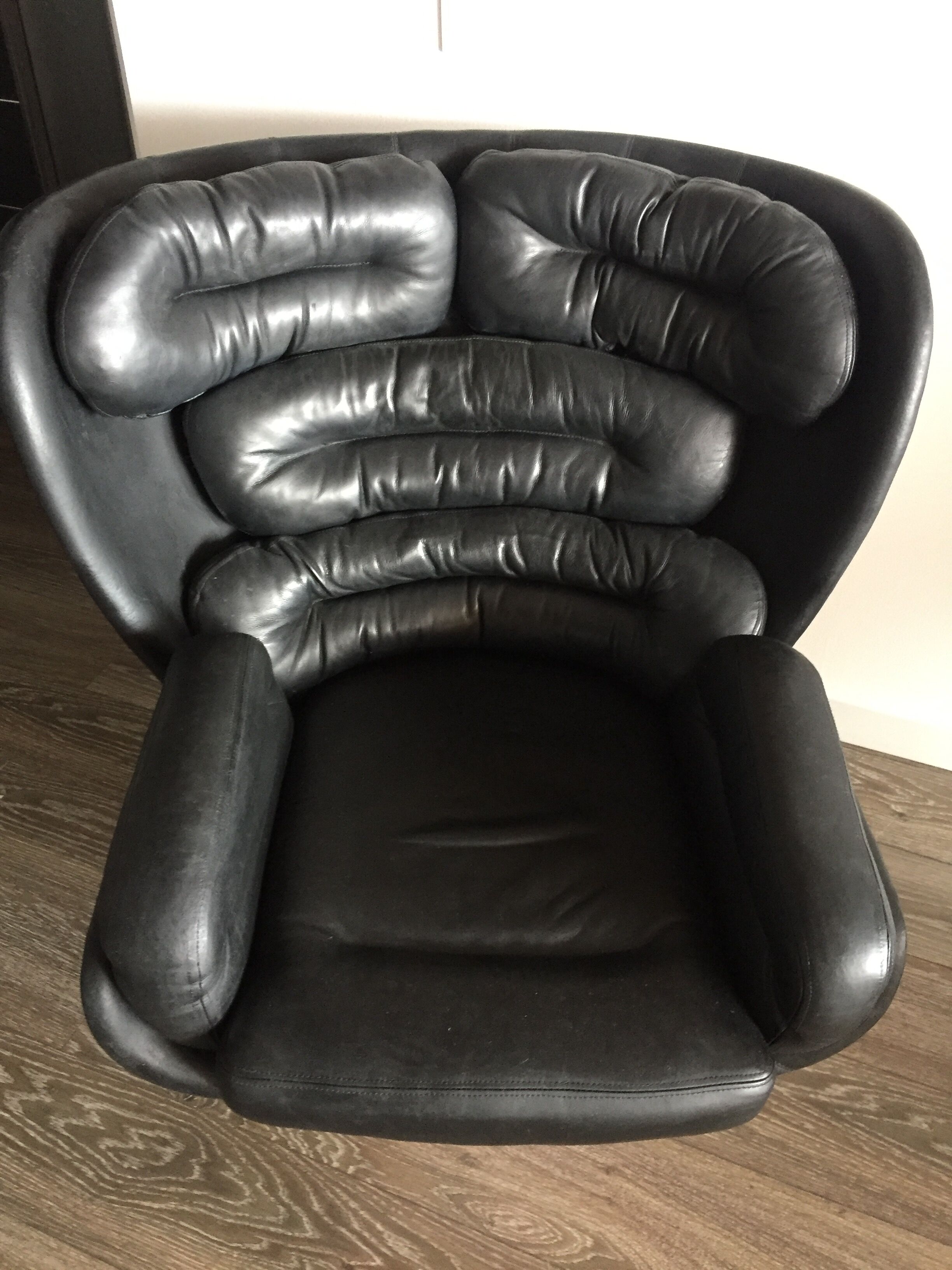 Fauteuils Elda Joe Colombo