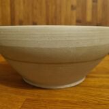 Set of 2 vintage salad bowls in Digoin stoneware Size 4