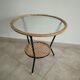 Table basse en rotin
