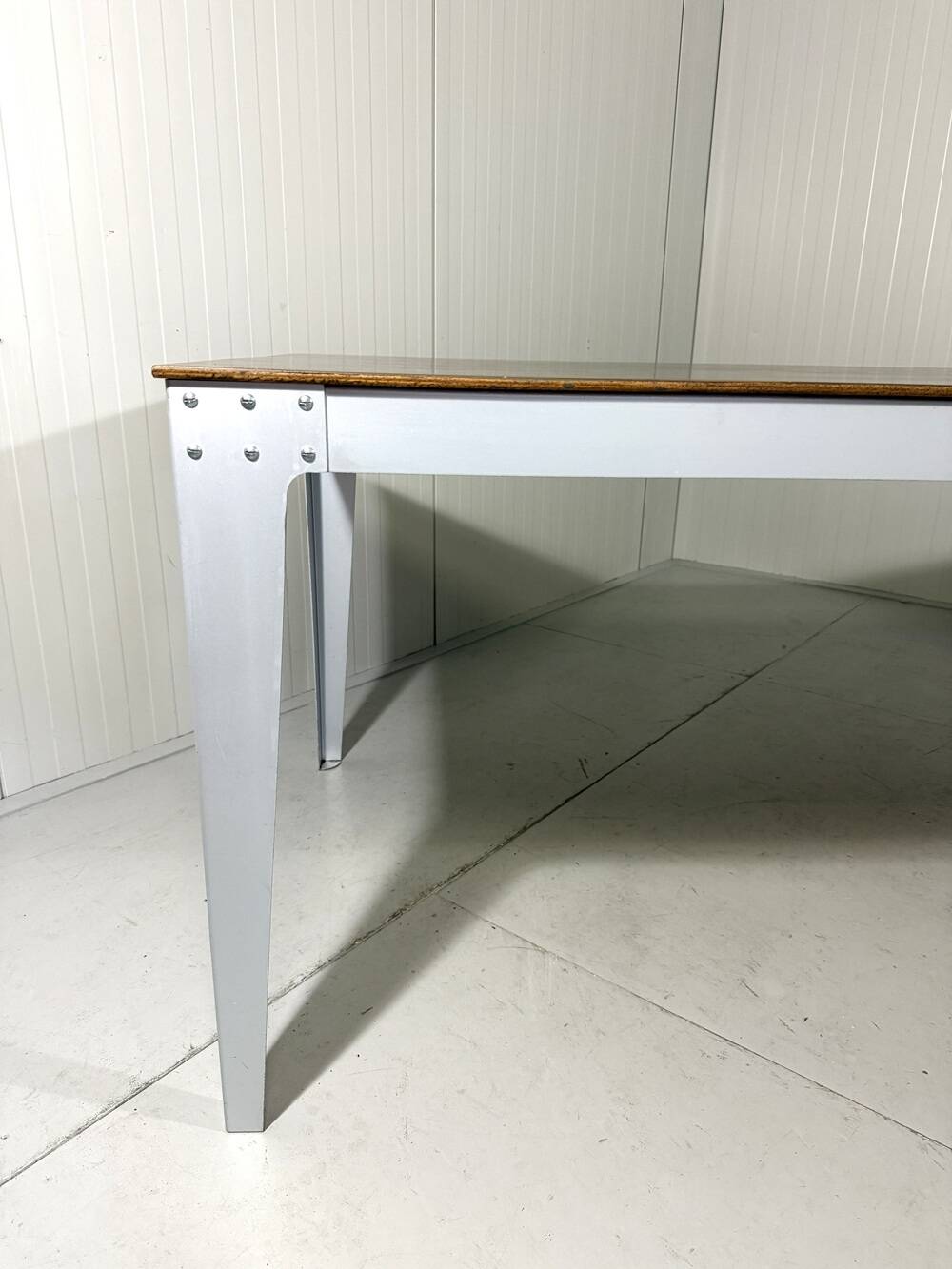 Piet Hein Eek XXL aluminium dining table 1990’s