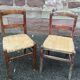 2 chairs bistro restaurant tavern brewery 1930 Alsace Tigre Bock Strasbourg